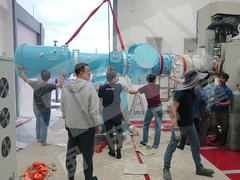 আংশিক স্রাব ছাড়াই সাইটে পরীক্ষা সফলভাবে সম্পন্ন হয়েছে এবং গ্রহণযোগ্যতা পাস করেছে