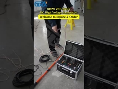 কম্প্যাক্ট ডিসি উচ্চ ভোল্টেজ টেস্ট সেট, ইলেকট্রনিক পরীক্ষার সরঞ্জাম নিয়ন্ত্রণ নির্ভুলতা ≤1%