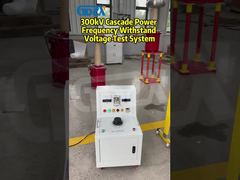 300kV ক্যাসকেড পাওয়ার ফ্রিকোয়েন্সি ভোল্টেজ সহ্য করে