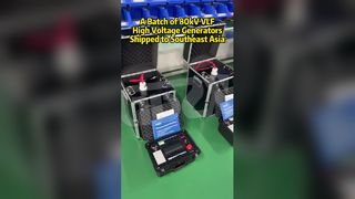 80kV VLF হাই ভোল্টেজ জেনারেটরের একটি ব্যাচ দক্ষিণ-পূর্ব এশিয়ায় পাঠানো হয়েছে