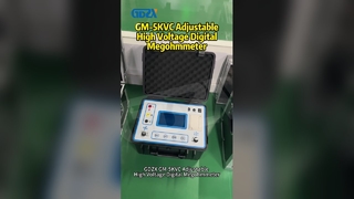 GM-5KVC সামঞ্জস্যযোগ্য উচ্চ ভোল্টেজ ডিজিটাল মেগোহমেট