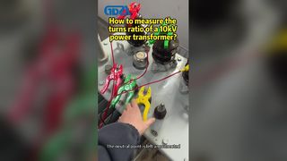 কিভাবে একটি 10kV পাওয়ার টি এর বাঁক অনুপাত পরিমাপ করা যায়
