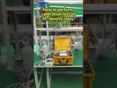কিভাবে SF6 ঘনত্ব রিলেতে ক্রমাঙ্কন পরীক্ষা করা যায়？?