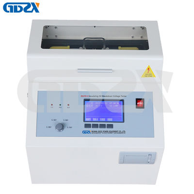 ZXJYD-II ব্লু 100kV আইসোলেটিং অয়েল ব্রেকডাউন ভোল্টেজ টেস্টার